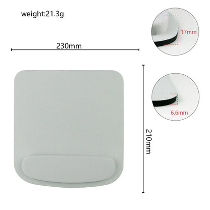 Colorful Large Wrist Mouse Pad – Thickened Non-Slip EVA Wrist Support