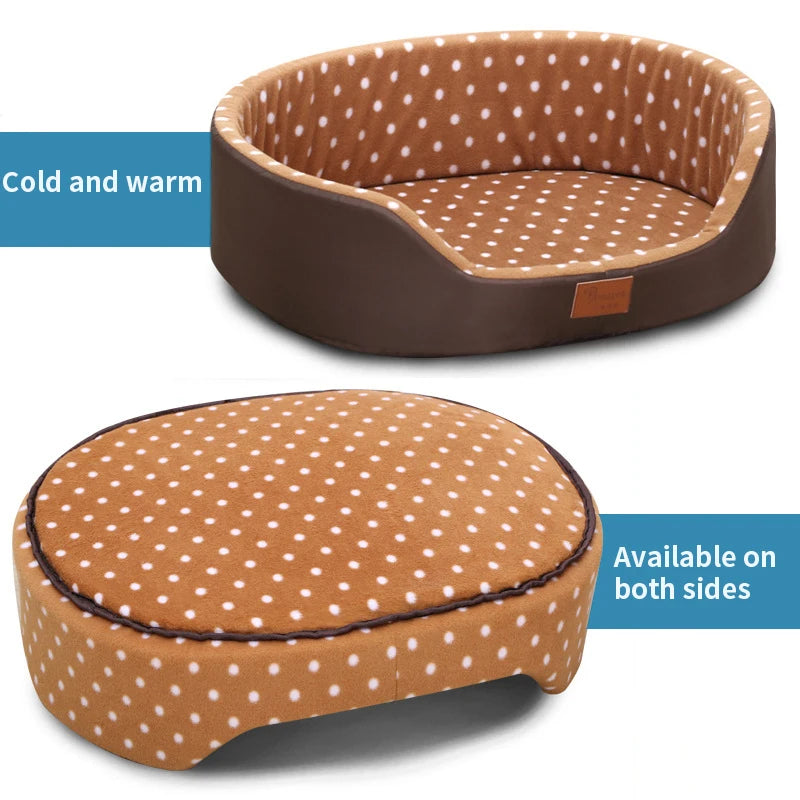 Dog Bed Mat & Sofa Kennel - Soft, Breathable Cushion