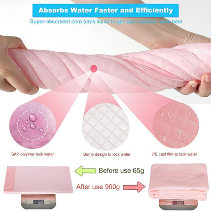 50pcs Disposable Pet Pee Pads – Puppy Training Diapers 60x90cm
