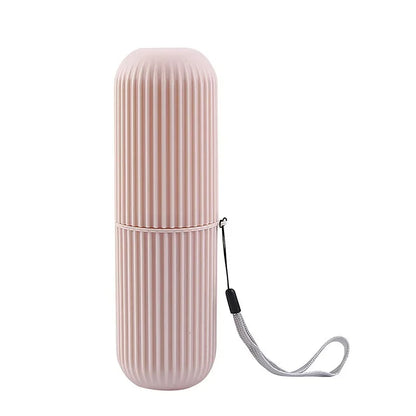 Travel Toothbrush & Toothpaste Holder – Portable Storage Case