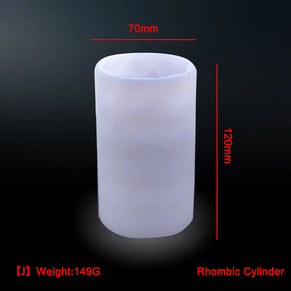 Cylindrical Hexagon Silicone Mold – DIY Resin & Candle Mould