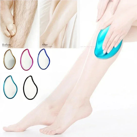 Crystal Hair Removal Eraser – Painless, Reusable & Easy to Clean