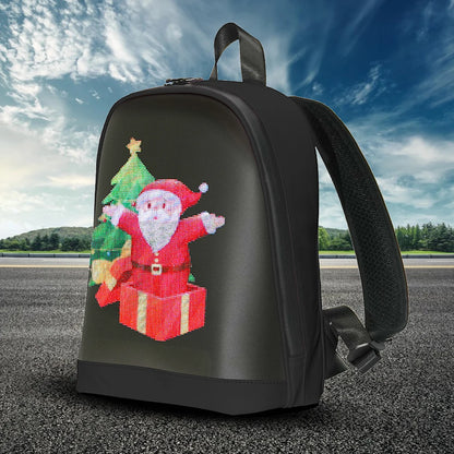 LED Motorcycle Backpack with APP Control