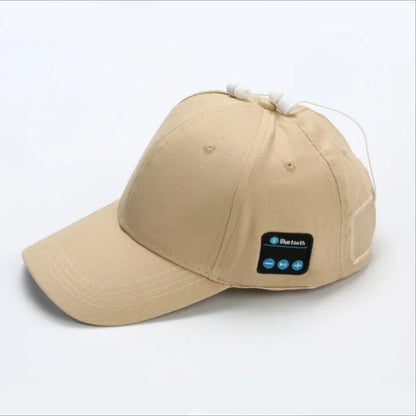 Bluetooth 5.0 Music Cap with Wireless Headphones – Sport & Calls