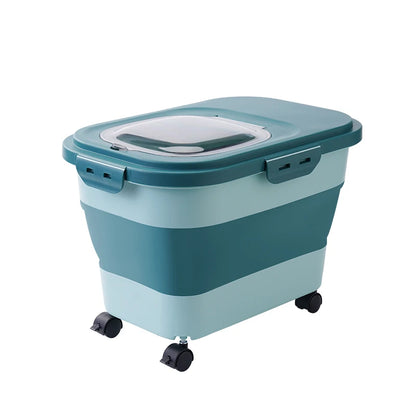 13/33LB Collapsible Cat Dog Food Storage
