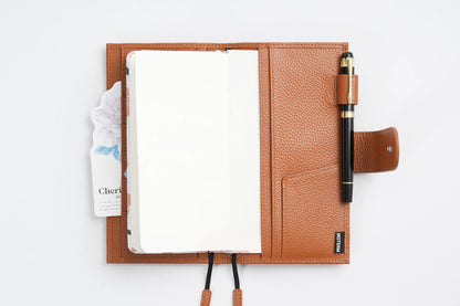 Pebbled Leather Planner Cover – Fits Weeks & Skinny Mini Planners