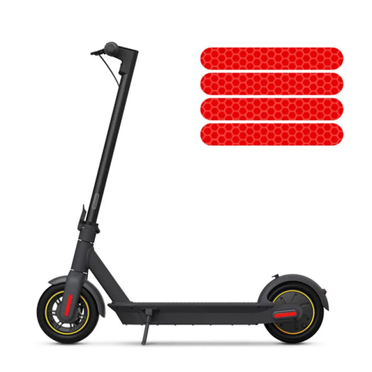 Reflective Stickers for Electric Scooters – Night Safety Accessory