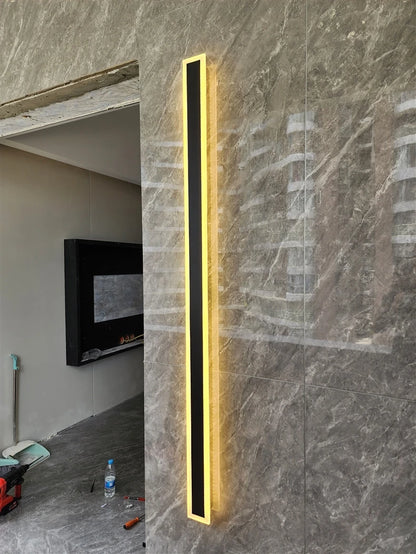 Outdoor Waterproof LED Wall Lights with Remote – Modern Dimmable