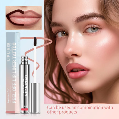 Peel-Off Tattoo Lip Tint – Waterproof Long-Lasting Matte Lip Stain