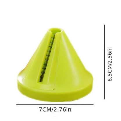 Rotating Shredder & Spiral Peeler – Manual Vegetable & Fruit Slicer