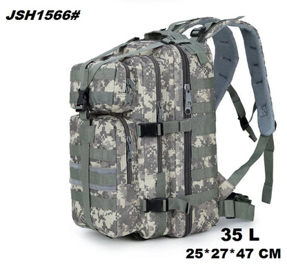 Tactical Backpack – Small Gym, Travel & Hiking Bag with Molle System