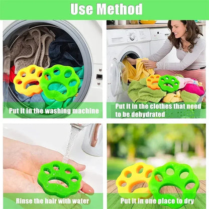 Reusable Pet Hair Remover – Lint Catcher for Laundry & Clothes