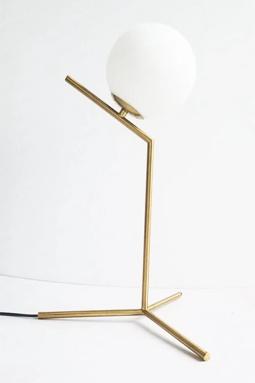 Modern Glass Ball Table Lamp