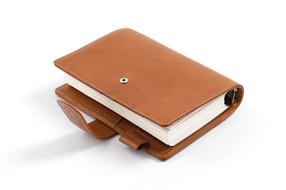Elite Personal Size Rings Planner – Vegetable Tanned Leather, 25mm Rings