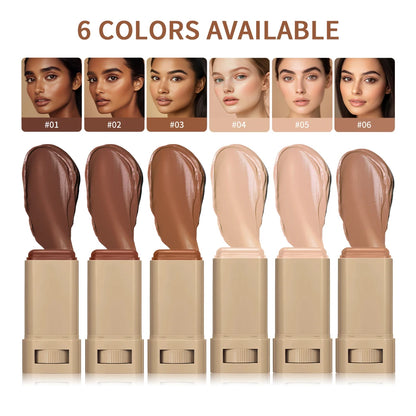 Serum Stick Foundation – High Coverage Skin Tint & Plumping Balm