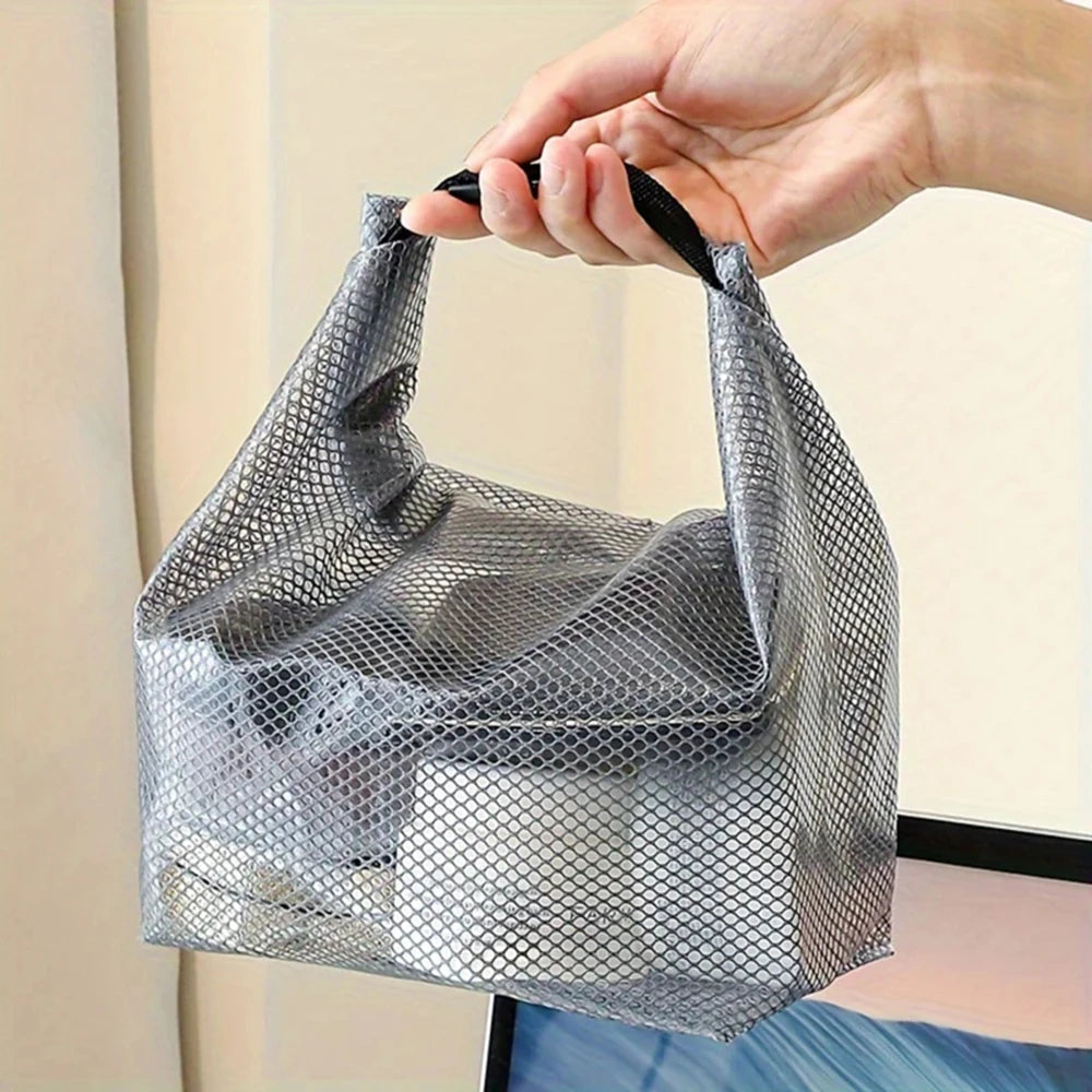 Waterproof Drawstring Storage Bag – Large Toiletry & Gym Organizer