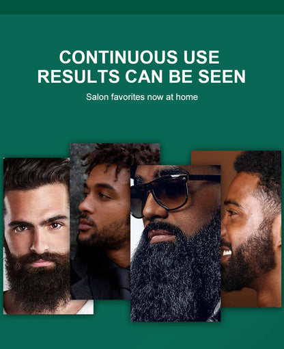 Beard Growth Kit for Men – Oil, Shampoo & Moustache Care Set