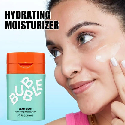 Bubble Moisturizing Face Cream & Toner - Vitamin E + Aloe Vera Gel