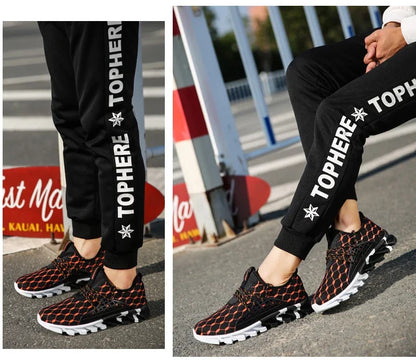 Men’s Breathable Sports Shoes Casual Walking Sneakers