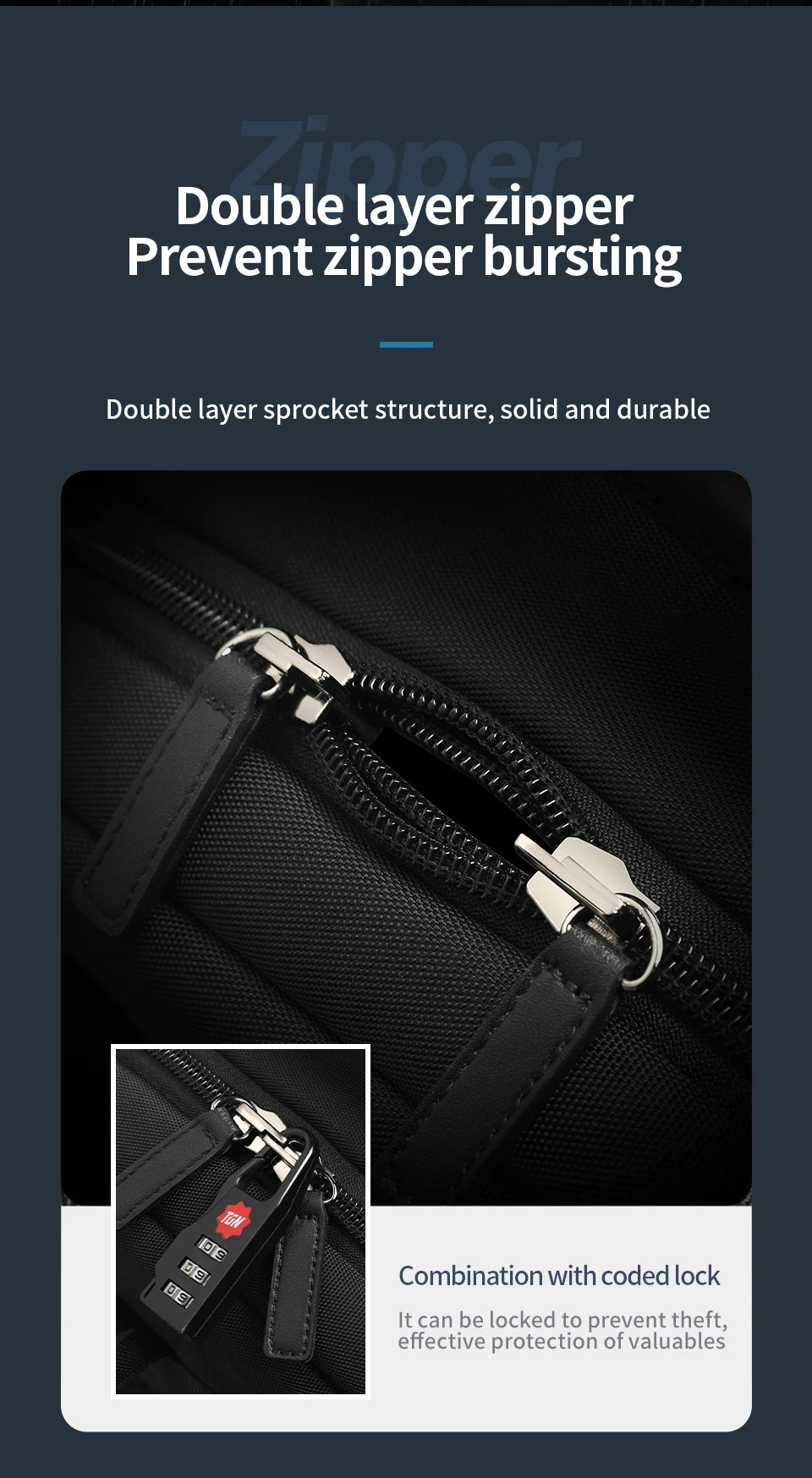 Travel Backpack for Men – Fits 14, 15.6 & 17 Inch Laptops
