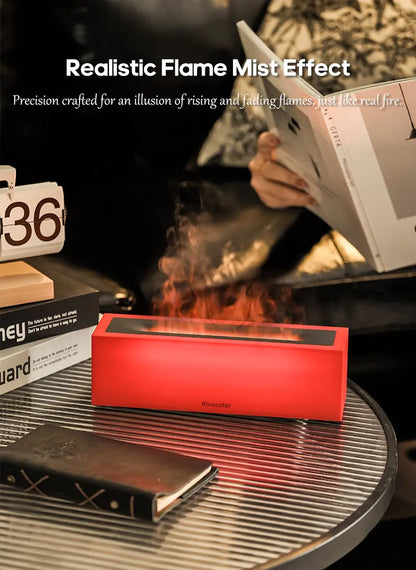Flame LED Aroma Diffuser – Ultrasonic Cool Mist Humidifier