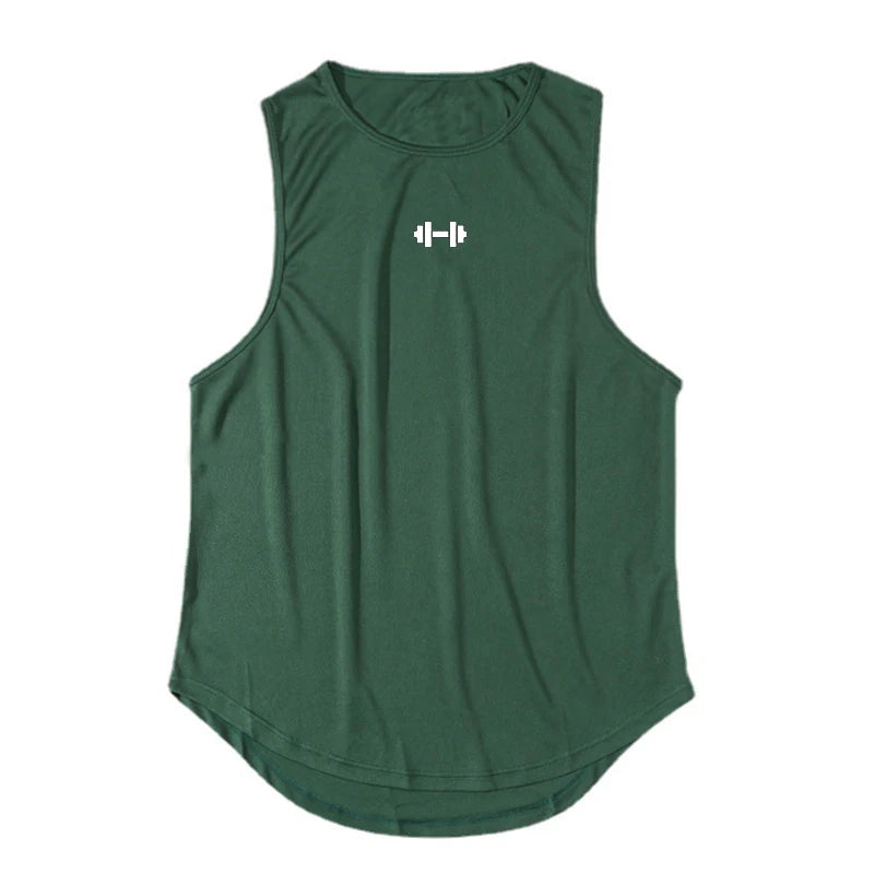 Men's Gym Tank Top – Quick-Dry Sleeveless Workout Shirt
