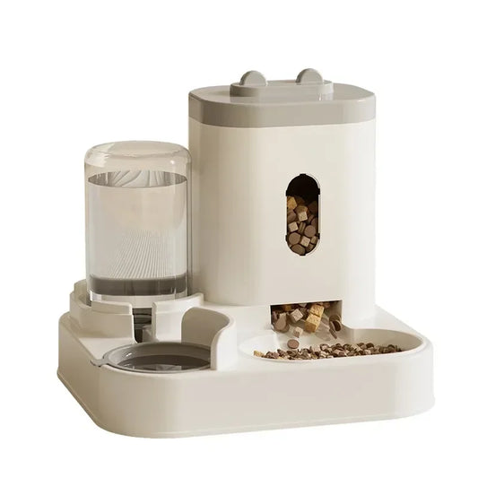 Automatic Pet Feeder & Water Dispenser – Food & Water Station