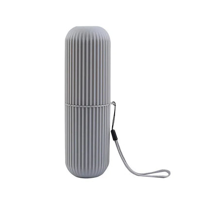 Travel Toothbrush & Toothpaste Holder – Portable Storage Case