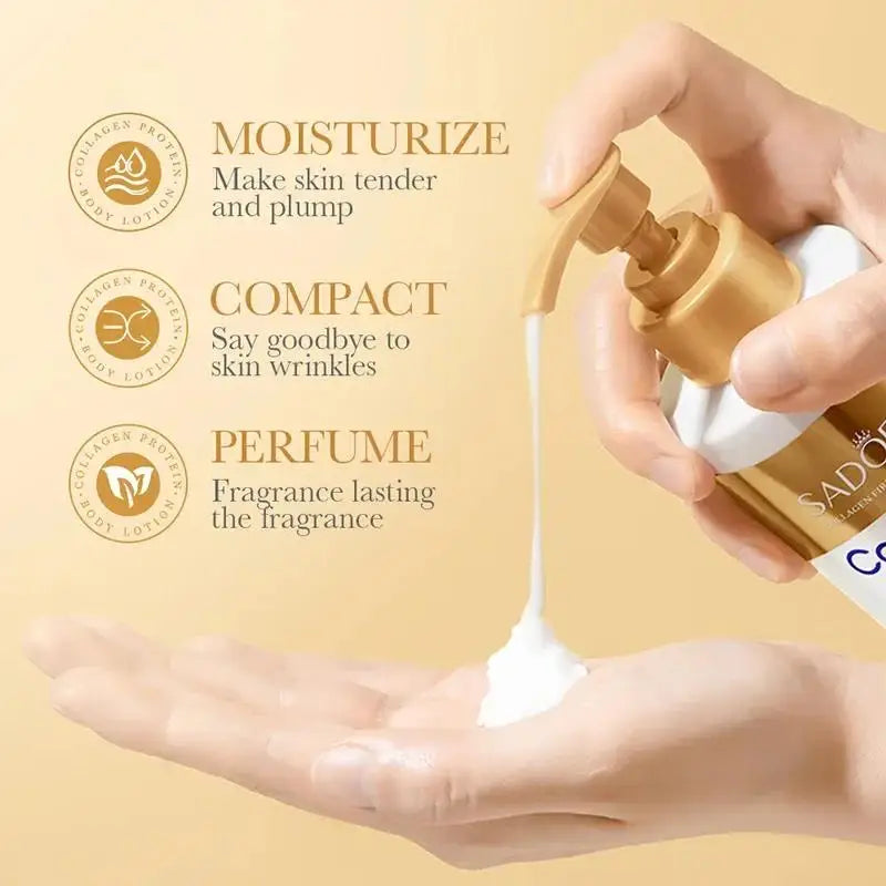 Collagen Milk Whitening Cream – Face & Body Moisturizing Lotion