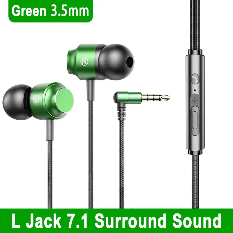 90° Jack Wired Gaming Headset