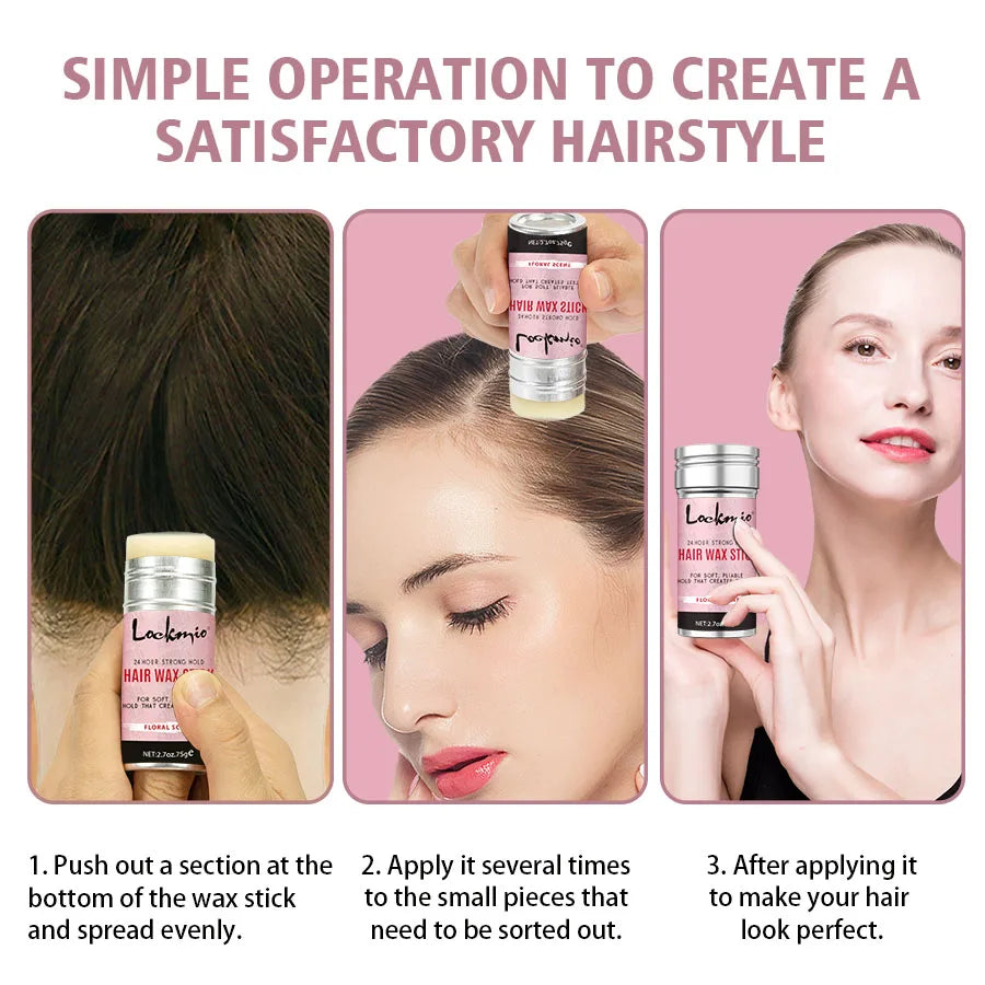 Anti-Frizz Hair Control Wax for Women -Smoothing Pomade for Wigs