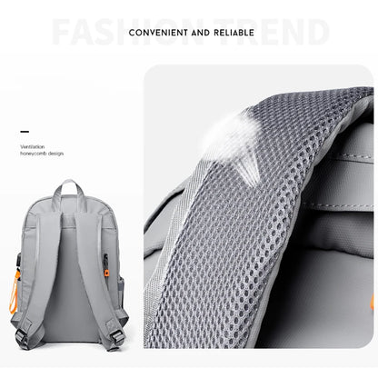 Lightweight Urban Men’s Backpack – Waterproof USB Laptop Bag