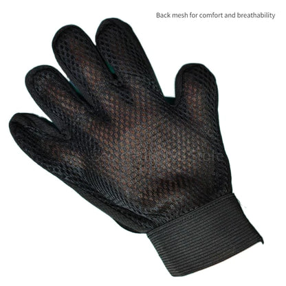 Pet Grooming Glove – Deshedding Brush & Bath Massage Tool for Cats & Dogs