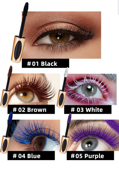 5D Silk Mascara – Long-Lasting Waterproof Volumizing Eye Makeup