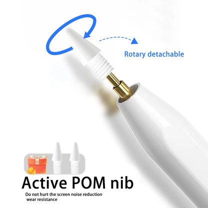 Stylus Pen for iPad – Palm Rejection & Power Display Compatible