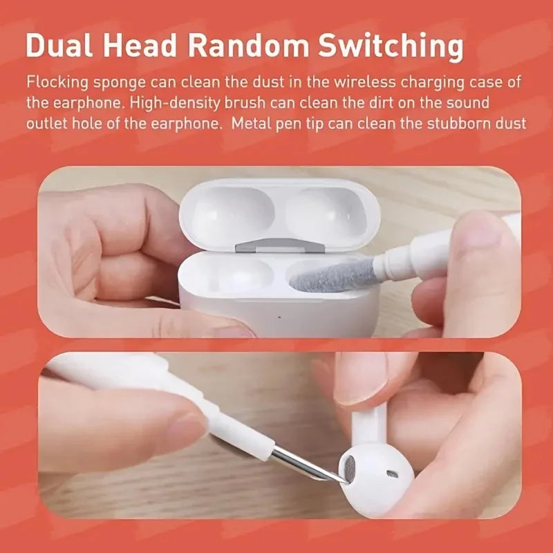 5-in-1 Keyboard & Earbud Cleaning Kit – Brush, Keycap Puller & More
