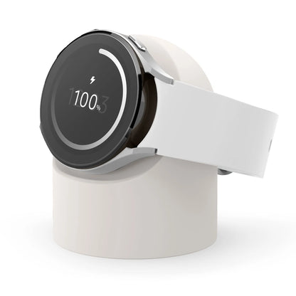 حامل شاحن سيليكون لساعة Galaxy Watch 3/4/5/Pro مقاس 40–46 مم