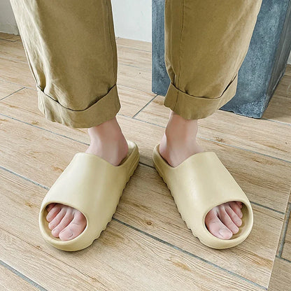 EVA Non-Slip Platform Slide Sandals – Indoor Outdoor Shower Slippers