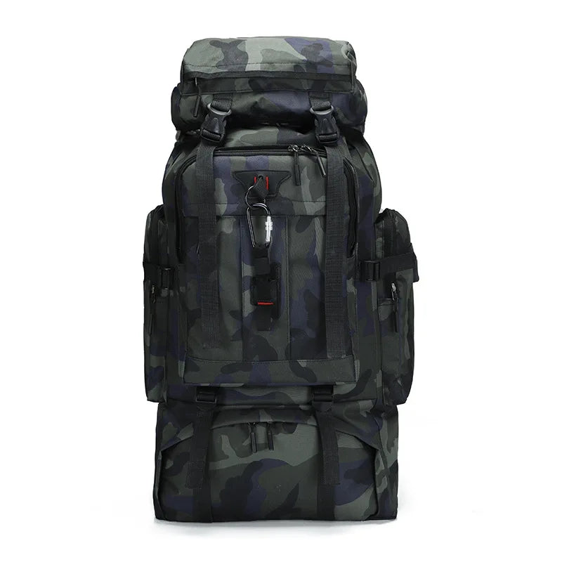 80L Large Capacity Waterproof Camouflage Outdoor Backpack