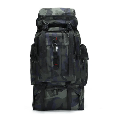 80L Large Capacity Waterproof Camouflage Outdoor Backpack