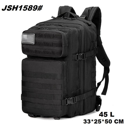 Tactical Backpack – Small Gym, Travel & Hiking Bag with Molle System