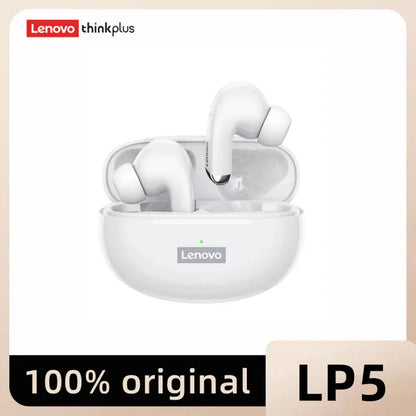 Lenovo LP5 TWS Bluetooth Earbuds | 9D HiFi Stereo Wireless Audio