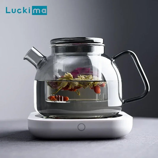 Electric Coffee Mug Warmer – 80°C Heating Plate for Desk Use