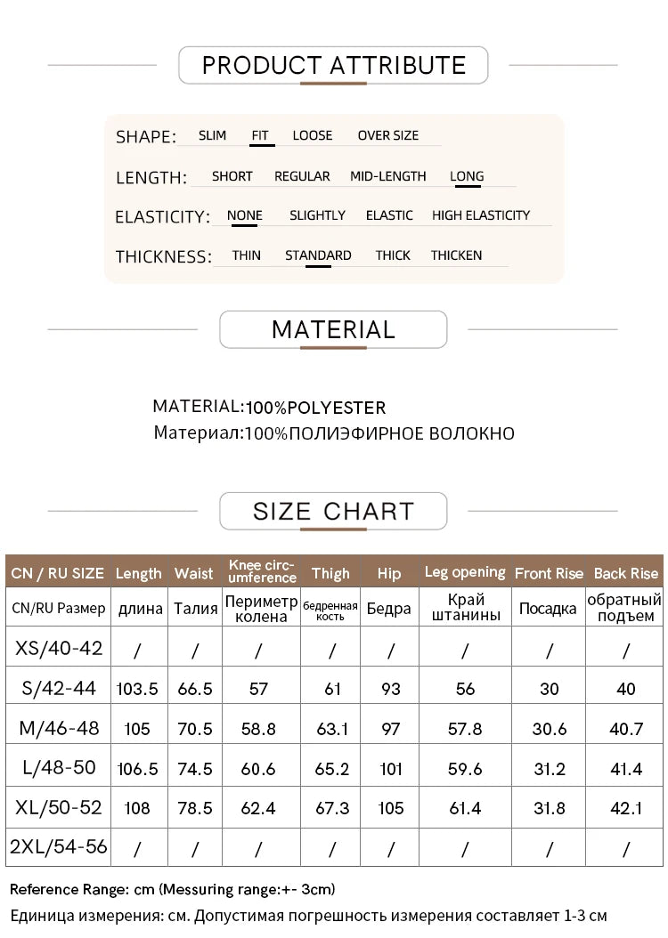 Women’s Wide-Legged Casual Pants – Summer Straight Full-Length Trousers