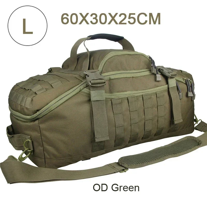 40L 60L 80L Large Tactical Duffle Backpack | Outdoor Camping & Travel Bag