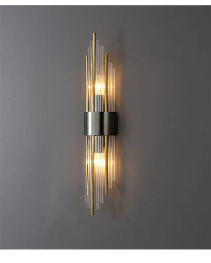 Luxury LED Wall Lamp - Modern Gold Wall Sconce for Living Room