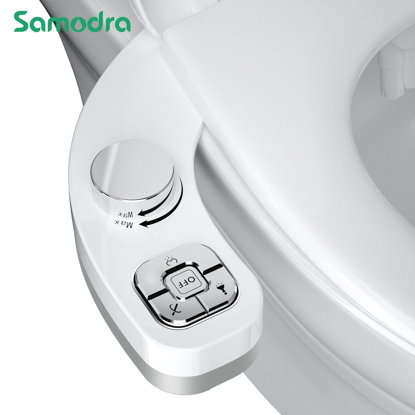Cartmela Non-Electric Dual Nozzle Bidet Attachment
