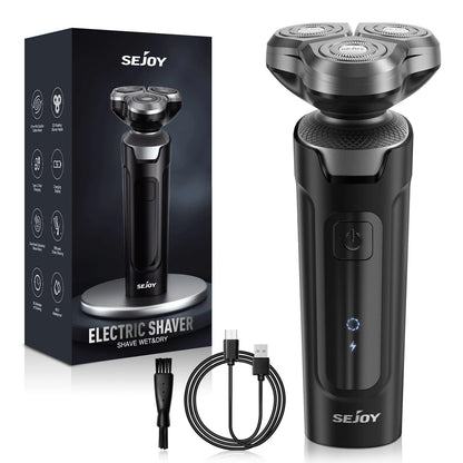 3-in-1 Electric Shaver – Beard, Nose & Razor Trimmer Waterproof
