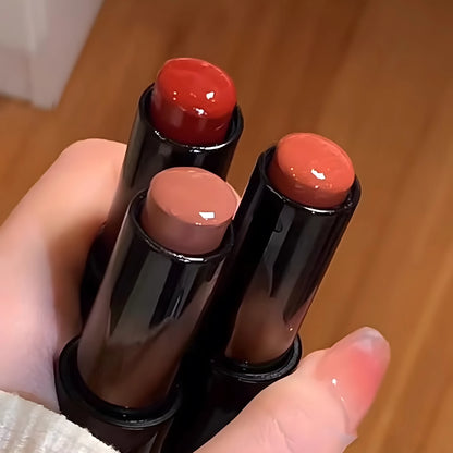 Red Brown Waterproof Lipstick – Moisturizing & Long-Lasting Shine