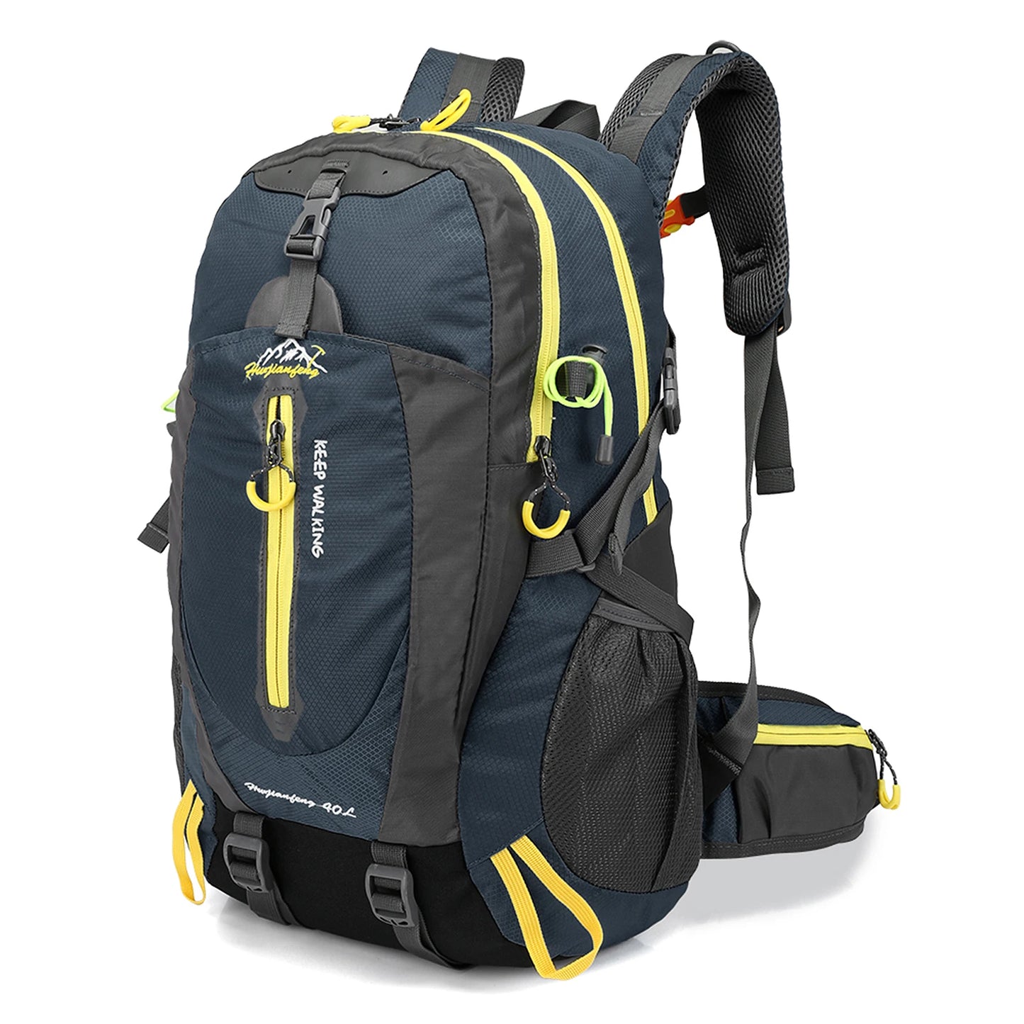 Cartmela 40L Water-Resistant Travel Backpack